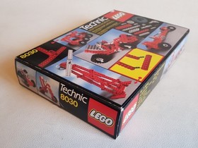 LEGO Technic 8030 Universal Building Set Pneumatic Box Instructions Original Box 1982