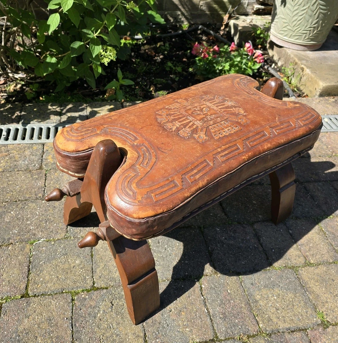 Vintage Stool in Ottomans & Footstools for sale | eBay UK
