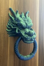 Drachen Wächter Türklopfer -  Dragon Fantasy Geschenk