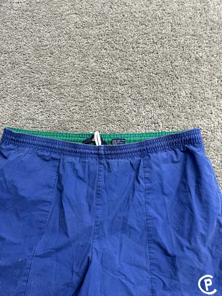 Polo Ralph Lauren RL-92 刺绣内衬短裤男式 L 码蓝色棉质复古 — 第 3/4 张图片