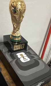 FIFA World Cup Trophy Replica Officially Licensed 6in 7/19/2026 VIP Gift in Box