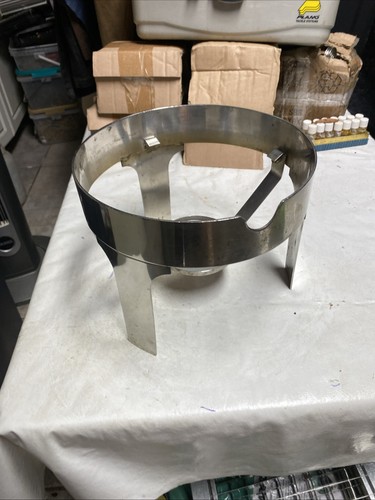 Browne Hot Beverage Dispenser Stand Stainless Drink Chafer Coffee 9” Dia. 3 Lot - Picture 17 of 22