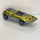🔥 Hot Wheels Redline PEEPING BOMB  Lime Yellow / Dark Int.  Nice Example 🔥