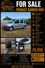 FOR SALE &ndash; RENAULT KANGOO WAV  &pound;5,995   LOW MILEAGE!
