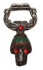Skull Shape Antique Vintage Style Handmade Metal Handheld Beer Bottle Opener