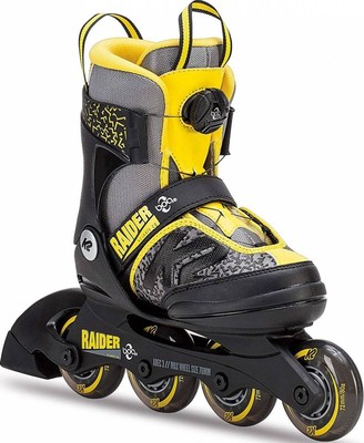 K2 RAIDER BOA  JR JUNGEN+MÄDCHEN INLINER GRÖßENVERSTELLBAR Gr.L (35-40)