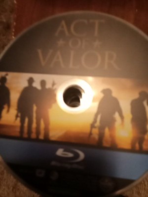 ACT OF VALOR BLU-RAY DISC ONLY USED TESTED FREESHIP NOTRACKING