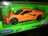 1:24 Welly Chevrolet Corvette Z06 2023 In Ovp