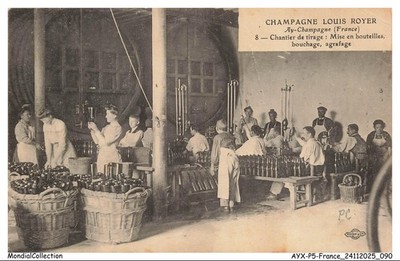 AYXP5-0480-51 - Champagner Louis Royer - AY-CHAMPAGNE - Ziehstelle - mi