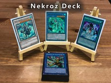Mazzo Nekroz Completo Yugioh! Cane Brionac Trishula Emilia Unicore **CALDO** + bonus