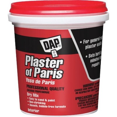 1Pc DAP 4 Lb. White Plaster of Paris