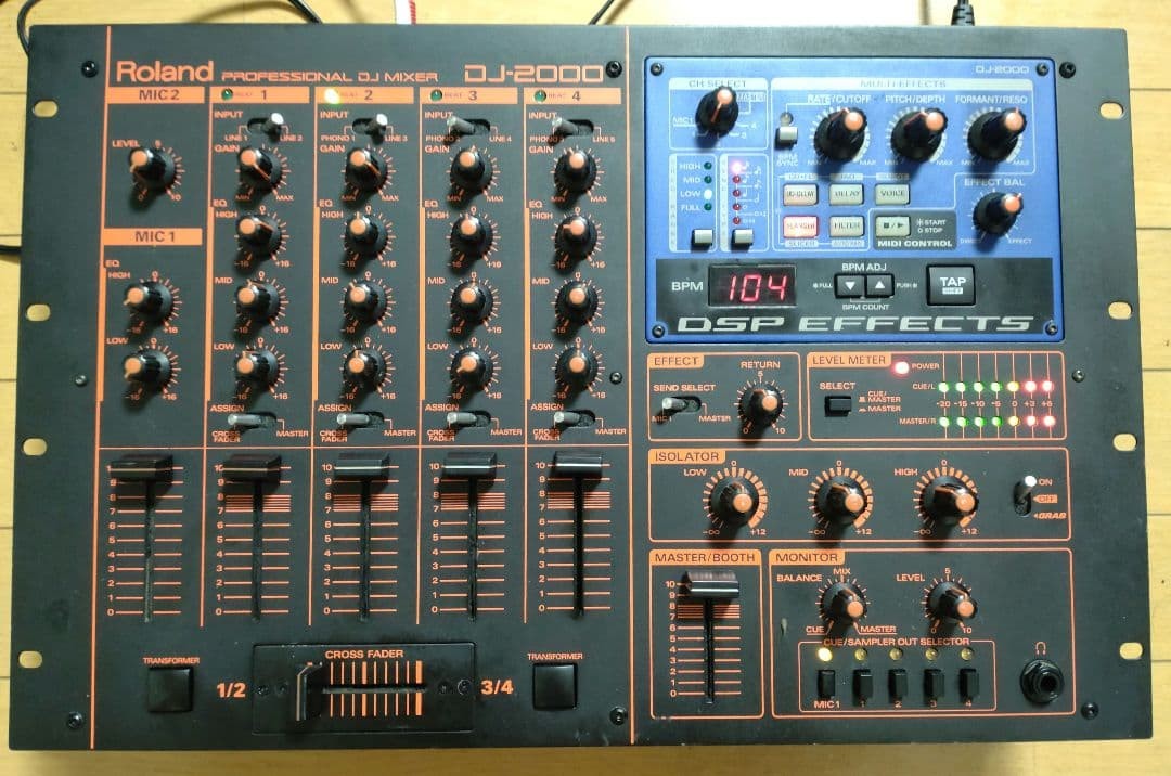 Roland DJ-2000 DJ Mixer Tested Working | eBay