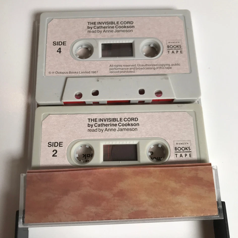 The Invisible Cord by Catherine Cookson Cassettes x 2 In Case 1987 - image 4 of 4