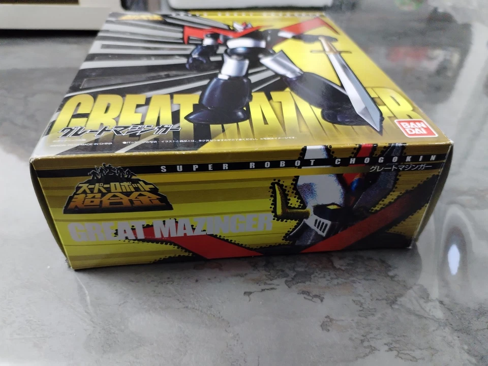 SRC SUPER ROBOT CHOGOKIN GREAT MAZINGER Bandai MAI GIOCATO SCATOLA NON PERFETTA - Immagine 4 di 4