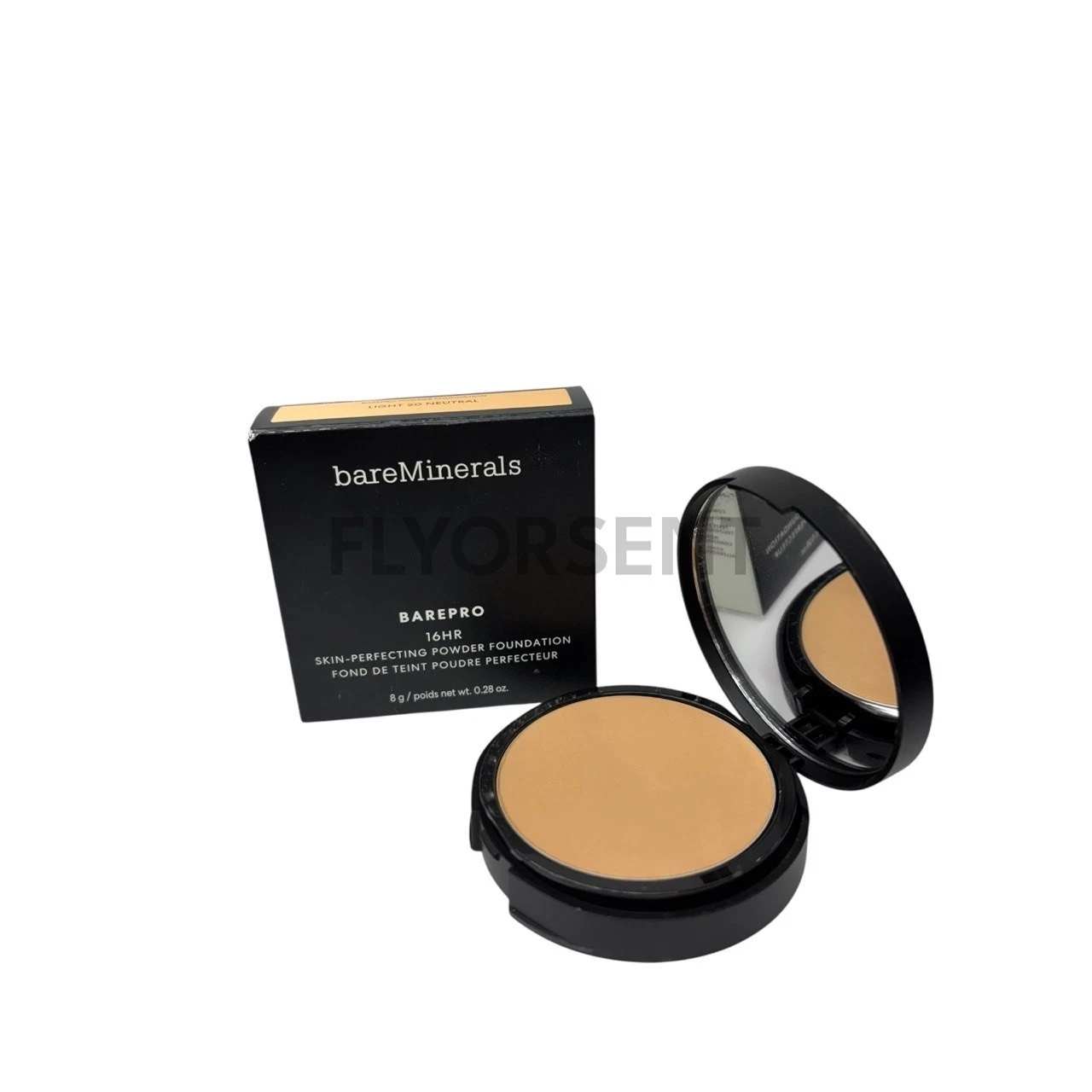 Bare Minerals ~ BarePro ~ Skin Perfecting Powder Foundation~Light 20 Neutral NIB