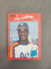 1990 Donruss Eric Anthony [RatedRookie] #34 (RC74-279)