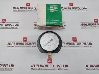 #ad PRO INSTRUMENT KC G15 Pressure Gauge 0 20 KG CM20 300 PSI $199.99