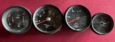 1969 - 1976 911 Vdo Gauge Set Tach Speedometer Clock Oil Temppressure