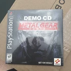 METAL GEAR SOLID DEMO CD PS1 PlayStation 1 - Very Rare , Still Sealed Gem Mint!