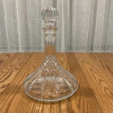 Wedgwood Crystal Ships Decanter WWC4