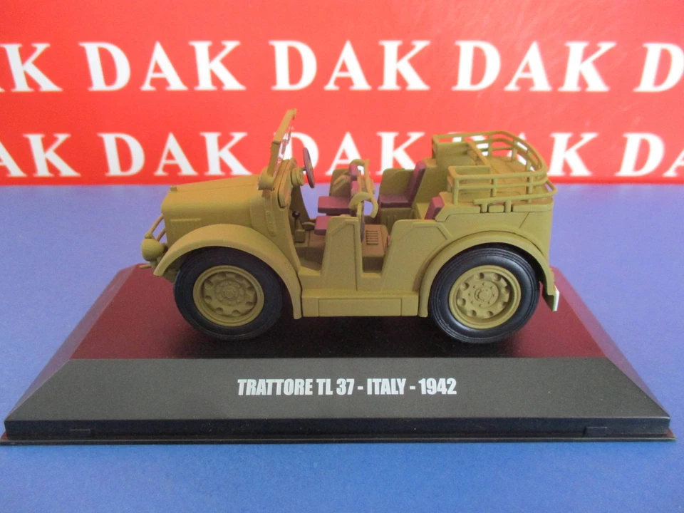Die cast 1/43 Modellino Trattore Fiat-SPA TL37 Italy 1942 - Immagine 2 di 3