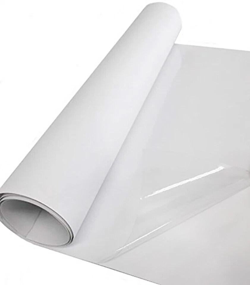 Tela PVC vinilo plástico transparente por yarda 54" 4 6 8 10 12 16 20 30 40 calibre 60 Foto 3 de 4