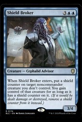 Shield Broker 174 Commander: Bloomburrow
