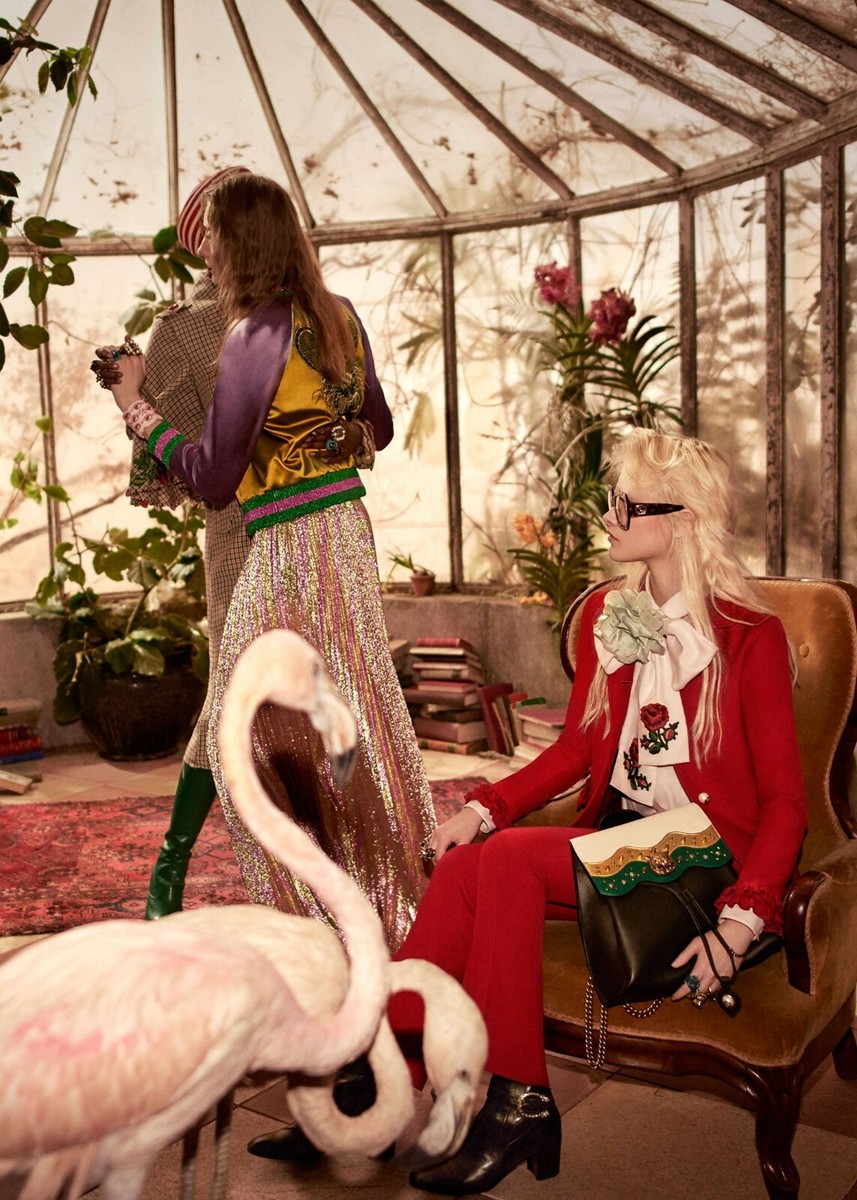 GUCCI　シルクウールフリルジャケット クリーム GUCCIシルクウールフリルジャケット クリーム