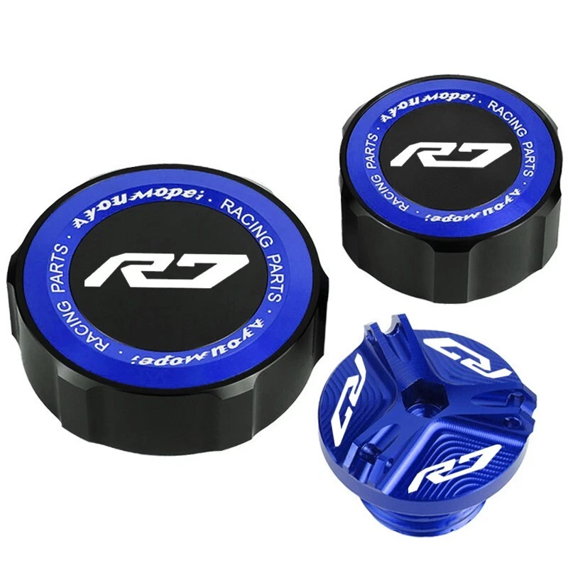 Tapa de llenado de aceite de cubierta de depósito de líquido de frenos delantero para SUZUKI GSXR600 GSXR750/1000 Foto 4 de 4