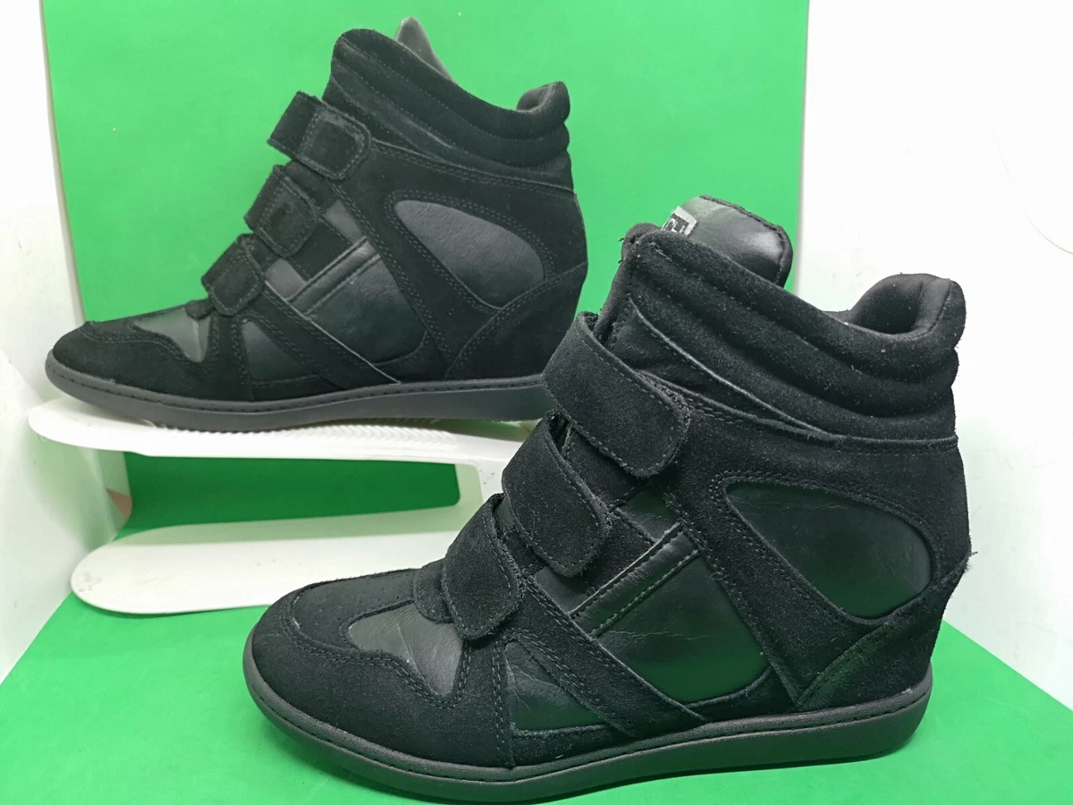 Skechers high top store wedge sneakers