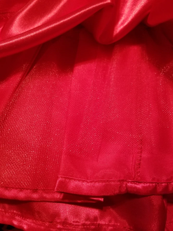 HEARTSTRINGS - Hot Pink Satin Sequined Dress Size 4   NWOT    *KT16 - Image 4 of 4