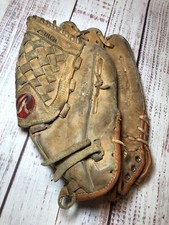 RAWLINGS RBG4 RHT Baseball Softball Mitt Glove 13" Fast back Model. Deep Pocket