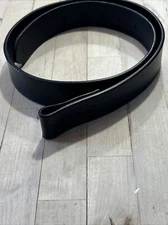 Genuine Nocona Belt Co. Black 1-1/2" Belt with Buckle Snaps. Size 34