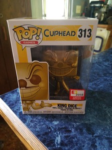 FUNKO POP KING DICE E3 2018 LIMITED EDITION CUPHEAD GAMES VINYL FIGURE #313 NEW | eBay