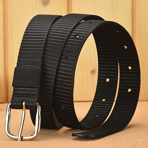 Work Buckle Tactical Quick Release Men Army Webbing Nylon Military Waist Belt - Picture 11 of 26