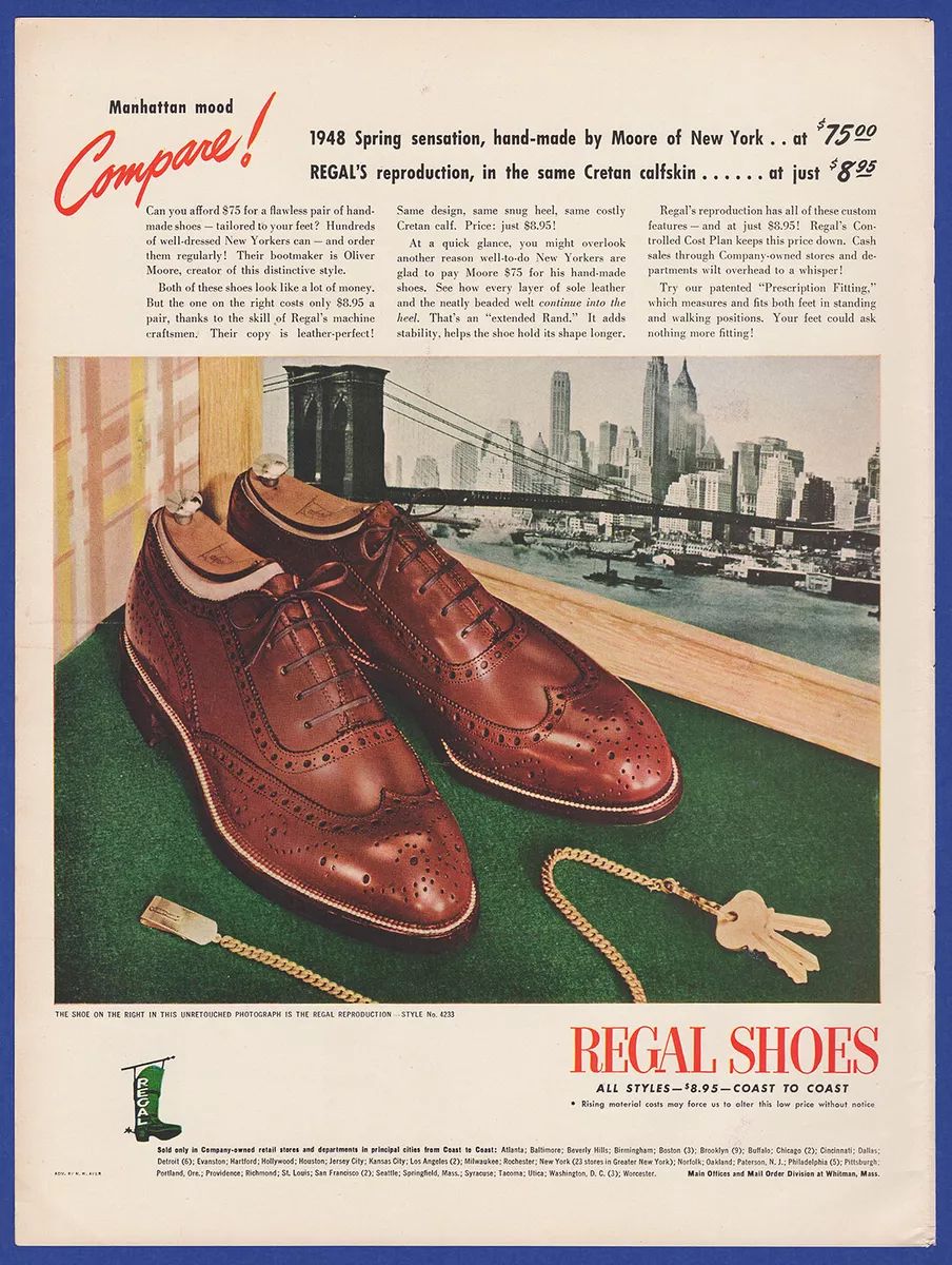 Vintage 1948 hotsell shoes