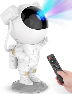 Suntime Star Projector Galaxy Night Light - Astronaut Starry Nebula Ceiling LED 