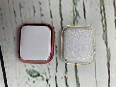 2 Pack Case for Smart Watch Series 6 SE Series 5 Series 4 Screen