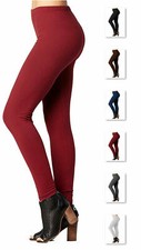 Womens Ultra-Soft HIgh Waist Fleece Lined Premium Winter Leggings