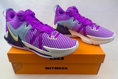 Nike Lebron Witness 7 Basketball Shoes Fuchsia/White DM1123  display picture 3