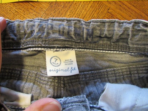 Gap Denim size 7 Boys Orignal Fit Medium wash jeans - Picture 2 of 6