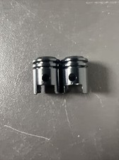 Universal Ventilkappenset Kolben Schwarz Moto...