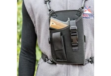 Grovtec, Trail Pack RH Holster for Med/Lg Auto Pistol, 1000DNylon, mfg GTH14905R