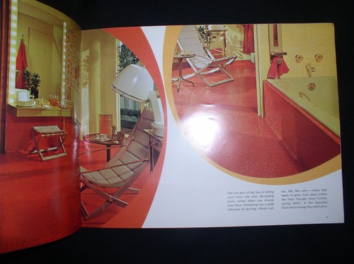 Piso Armstrong ~ 1968 Piso colorido genial folleto de 22 páginas - Imagen 3 de 7