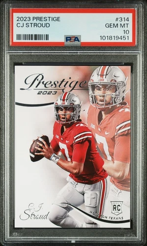 2023 Panini Prestige #314 - CJ Stroud - PSA 10 - Gem Mint