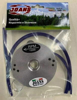 TESTINA PRATICA JOANS IN ALLUMINIO FINO A 4 FILI 8 PUNTE PER DECESPUGLIATORE