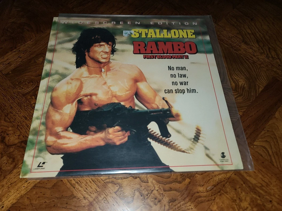 ランボー レーザーディスク Rambo : First Blood - Japanese Laserdisc buy 6 for Free Shipping