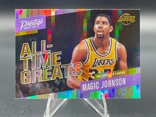 Magic Johnson RAIN Card All-Time Greats insert 2017-18 Prestige Basketball #2