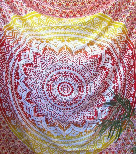 Lot De 33 Tapisseries Murales Mandala En Coton - Décoration Hippie Bohème - Choix Couleur