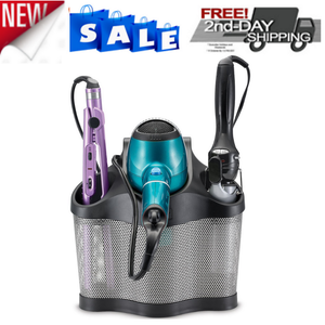 Hair Dryer Curling Iron Holder Caddy Flat Iron Hair Straightener